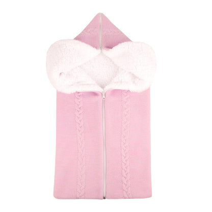 Knit Fleece Sleeping Bag For 17-24 Inches Reborn Dolls