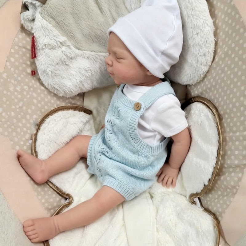48cm Realistic Hand-painted Sleeping Reborn Doll Pascale