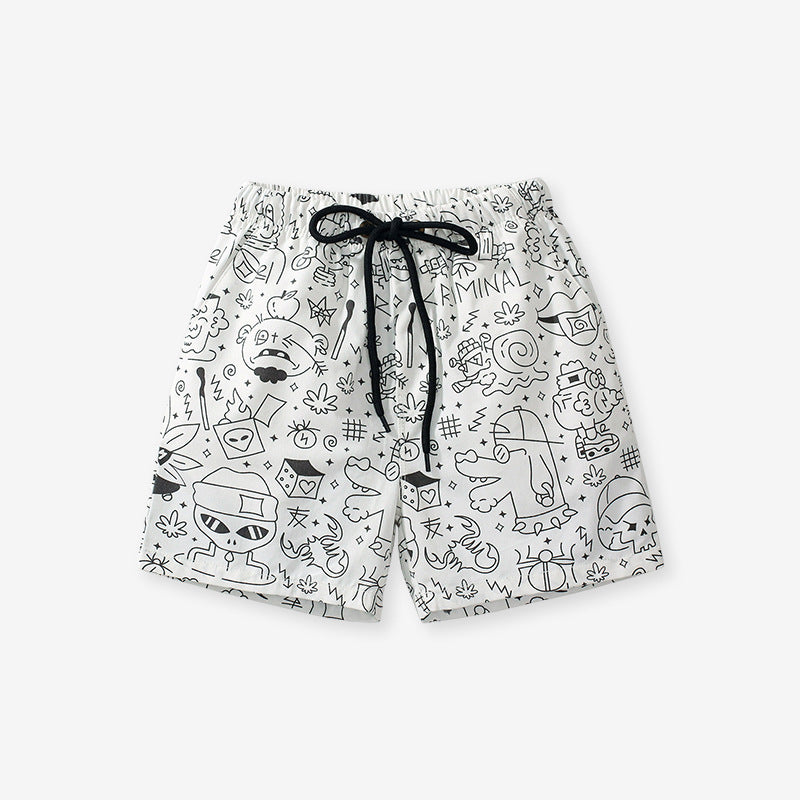 summer sports casual trendy children's pants