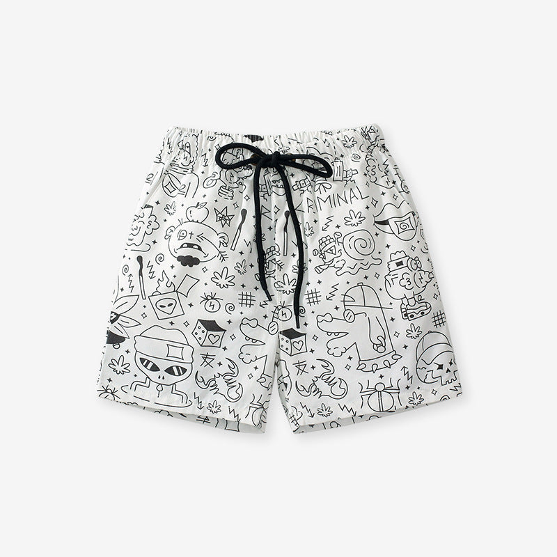summer sports casual trendy children's pants