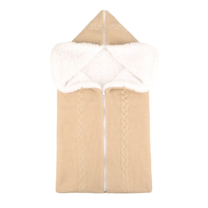 Knit Fleece Sleeping Bag For 17-24 Inches Reborn Dolls