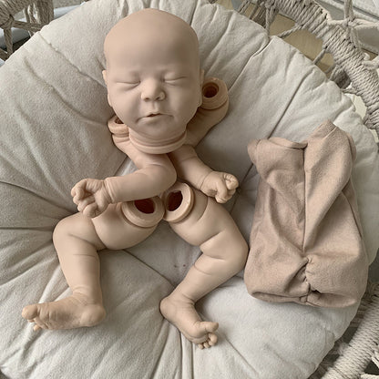 21 Inches Closed Eyes Unpainted Chase Reborn Doll Kit