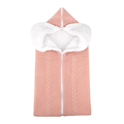 Knit Fleece Sleeping Bag For 17-24 Inches Reborn Dolls