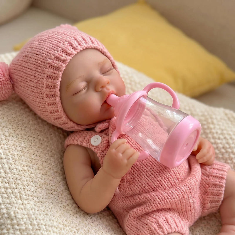 30cm Full Silicone Irys Reborn Doll Twin Sisters
