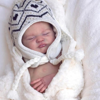 19 Inches Unpainted Closed Eyes Reborn Max Doll Kit