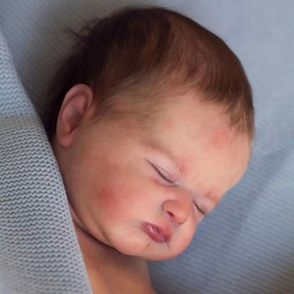 19 Inches Unpainted Closed Eyes Reborn Max Doll Kit