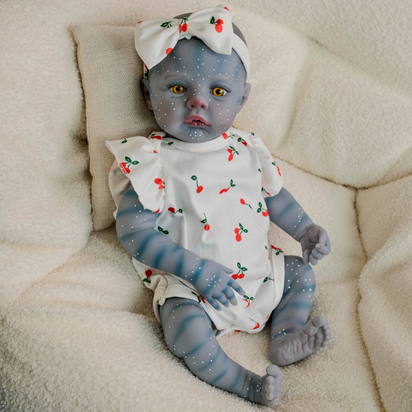 18 Inch Meadow Open Eyes Reborn Baby Girl Avatar