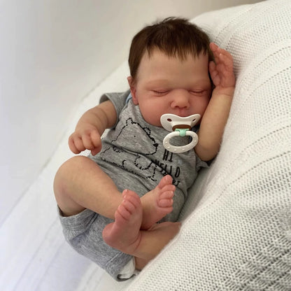 50cm Realistic Closed Eyes Soft Body Reborn Dolls Miley