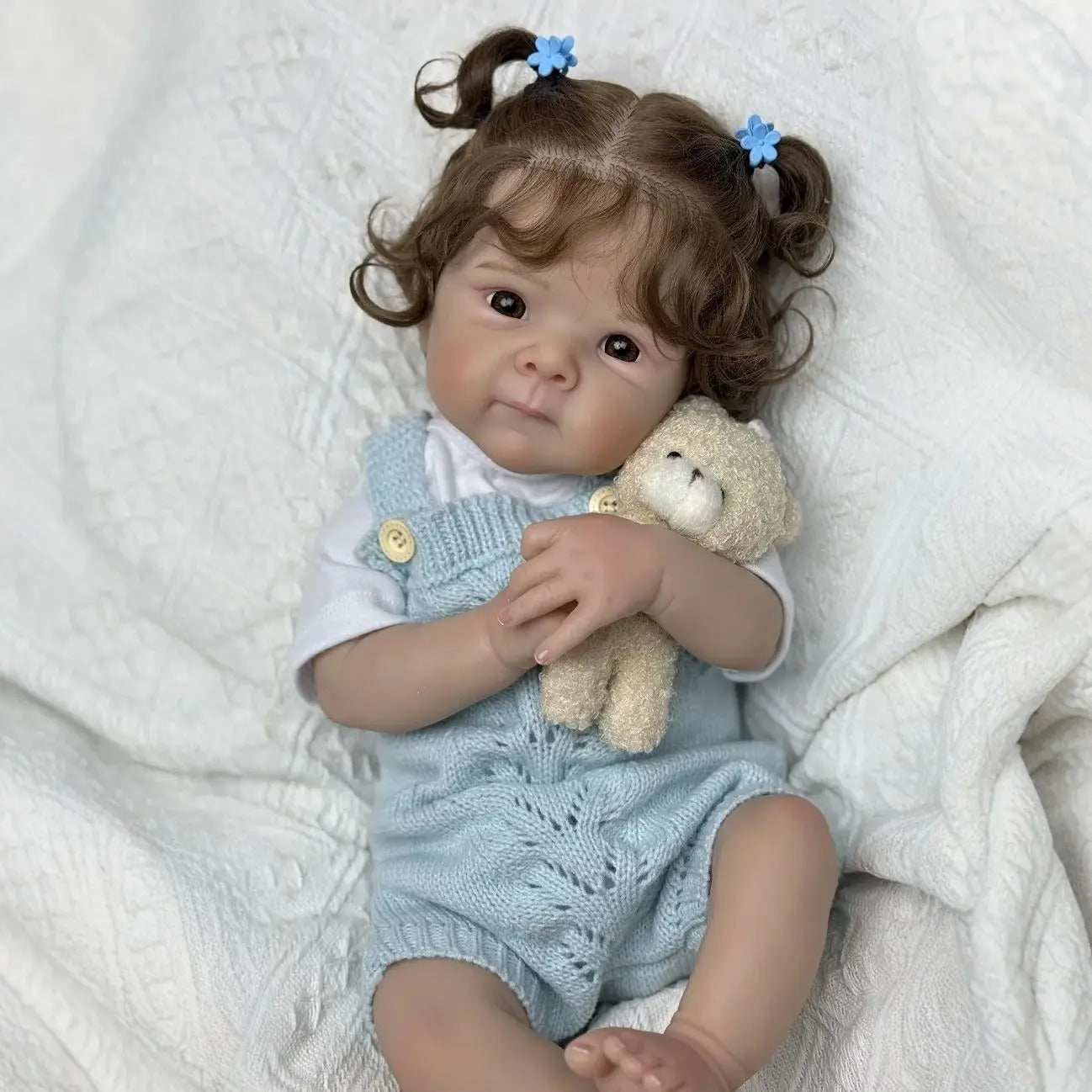 48cm Open Eyes Soft Body Cuddly Reborn Baby-Bettie