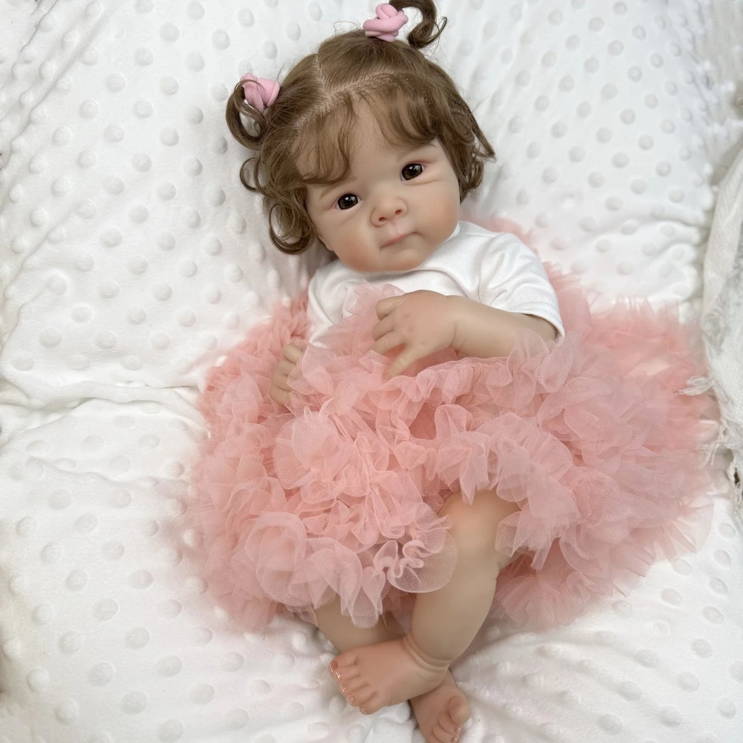 18 Inches Soft Touch Cuddly Reborn Baby Girl-Bettie