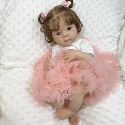 18 Inches Soft Touch Cuddly Reborn Baby Girl-Bettie