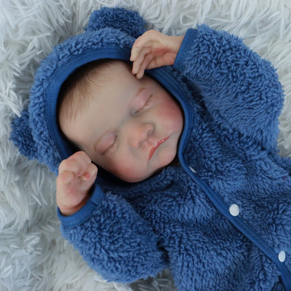 18 Inches Lifelike Sleeping Reborn Doll Twins-Levi
