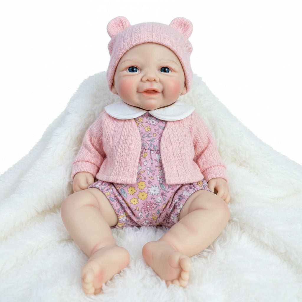 30cm Silicone Blue Eyes Reborn Baby Girl Vivienne