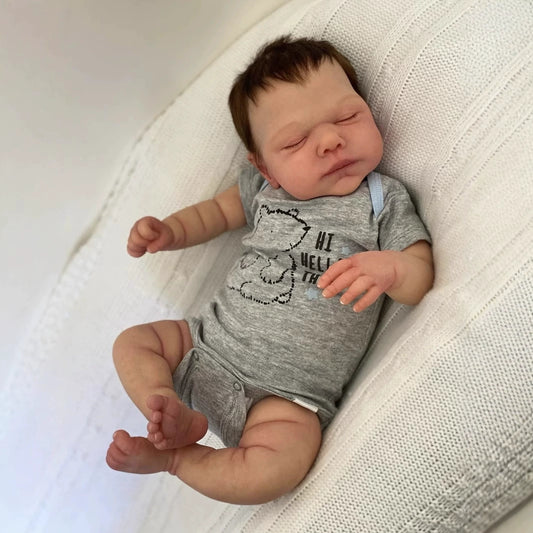 50cm Realistic Closed Eyes Soft Body Reborn Dolls Miley