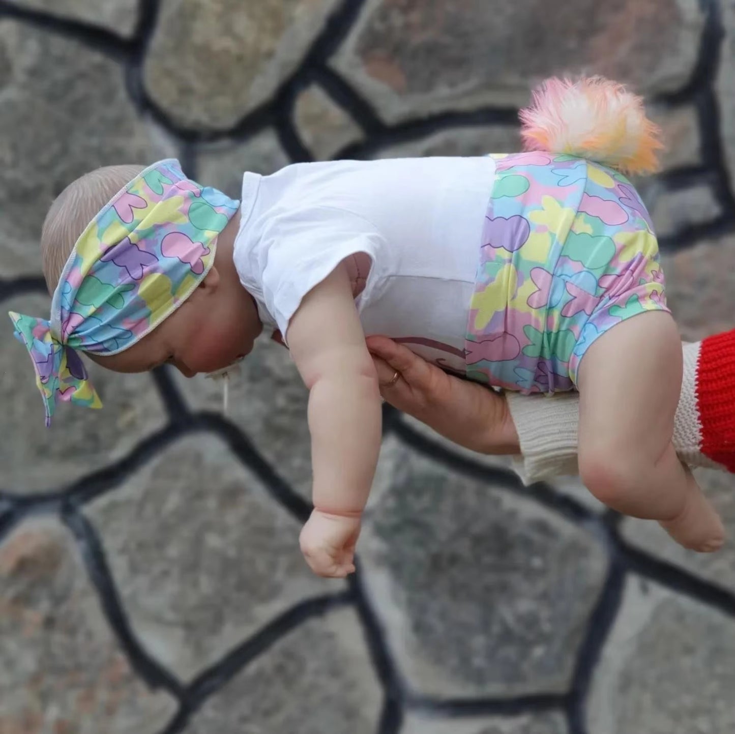 60cm Bertha Softy Body Open Eyes Reborn Doll -Maddie