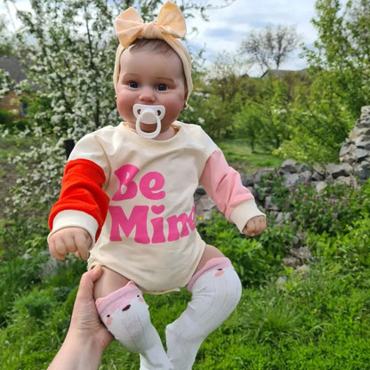 60cm Soft Body Open Eyes Cuddly Reborn Doll- Maddie