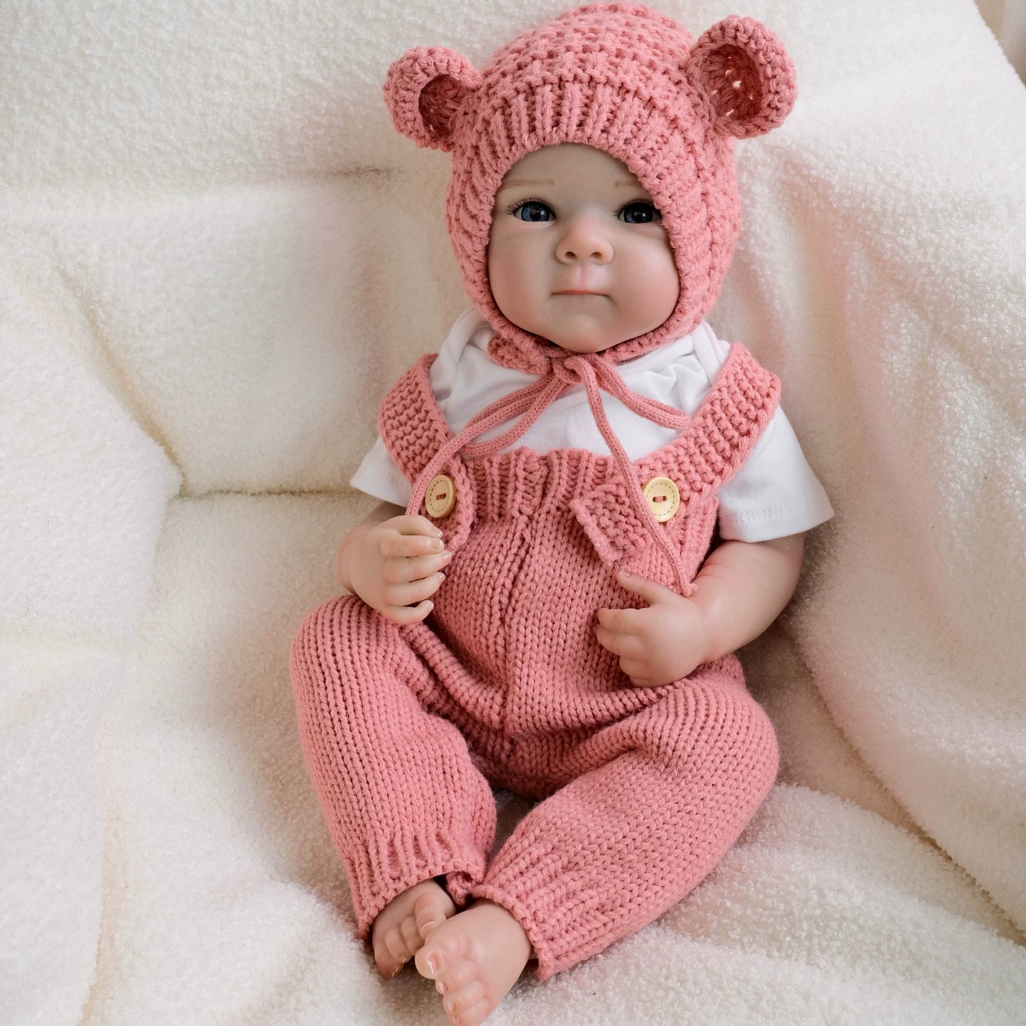 19 Inches Dora Blue Eyes Reborn Baby Girl-Bettie