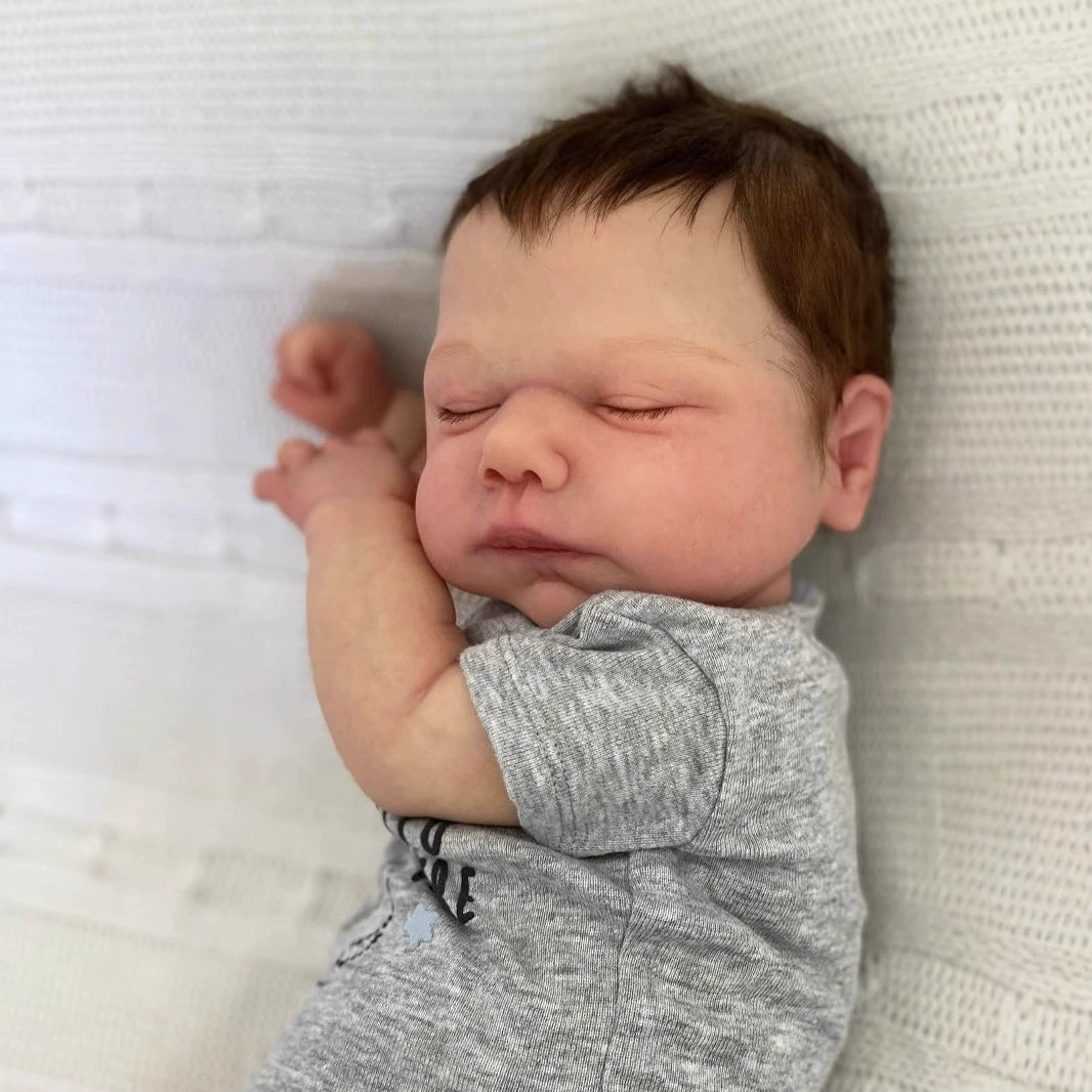 50cm Realistic Closed Eyes Soft Body Reborn Dolls Miley