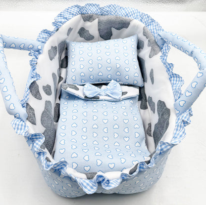 Carton Baby Carrying Basket for 12-14 Inches Dolls