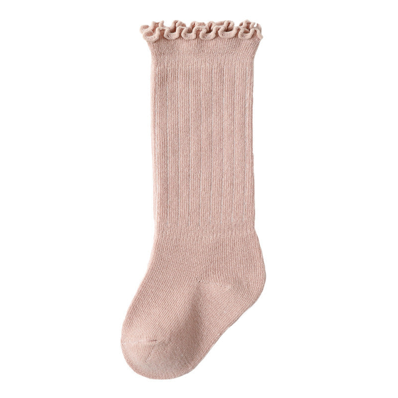 Cotton knee-high socks for Reborn Dolls
