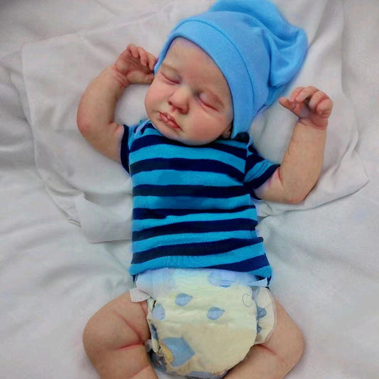 20 Inches Cute Closed Eyes Reborn Dolls Boys/Girls-Loulou