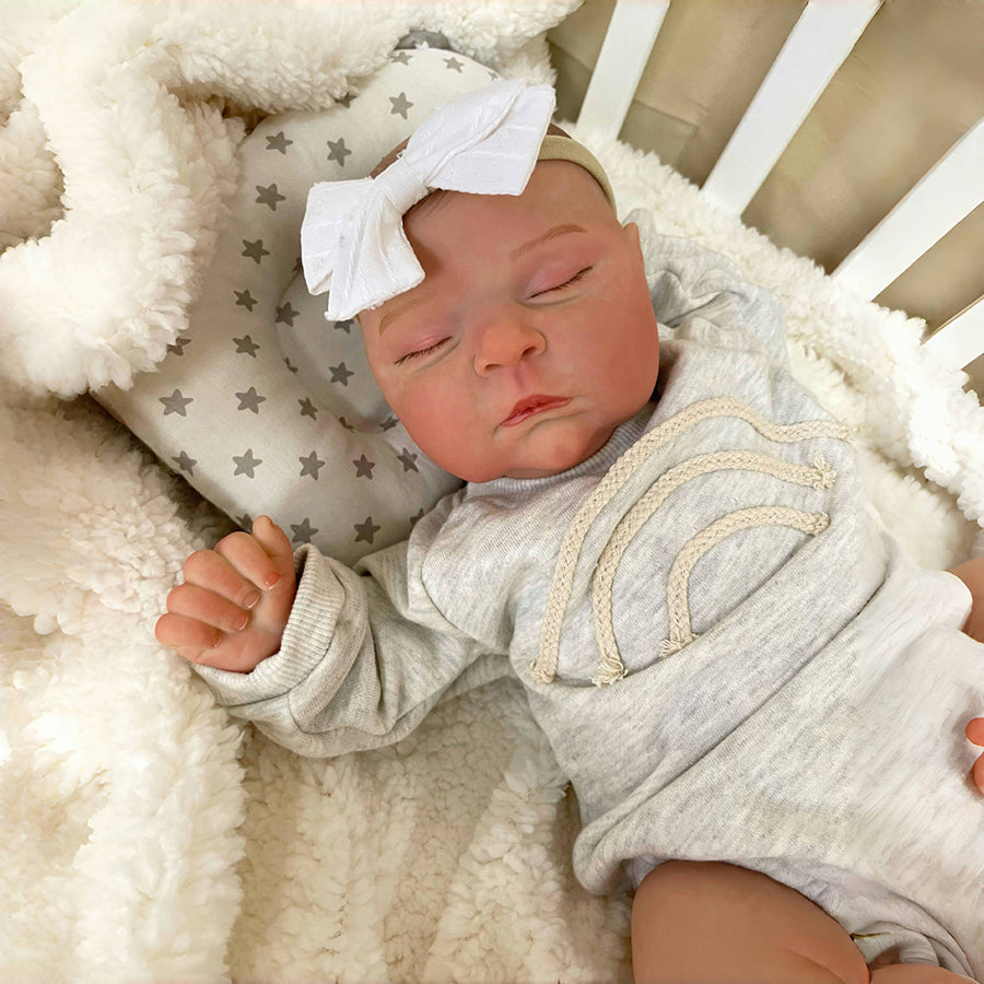 20 Inch Lifelike Sleeping Reborn Dolls - Peaches