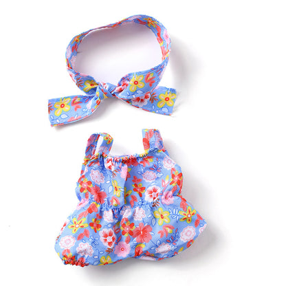 Floral Clothes set for 8 Inches/20cm Mini Reborn Dolls