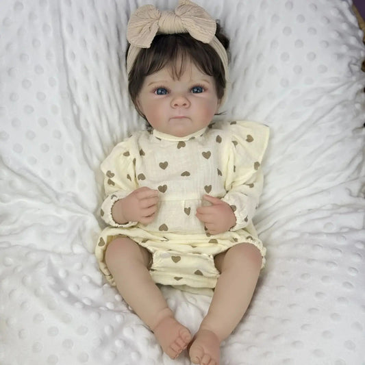 48cm Open Eyes Short Hair Bettie Reborn Baby Girl