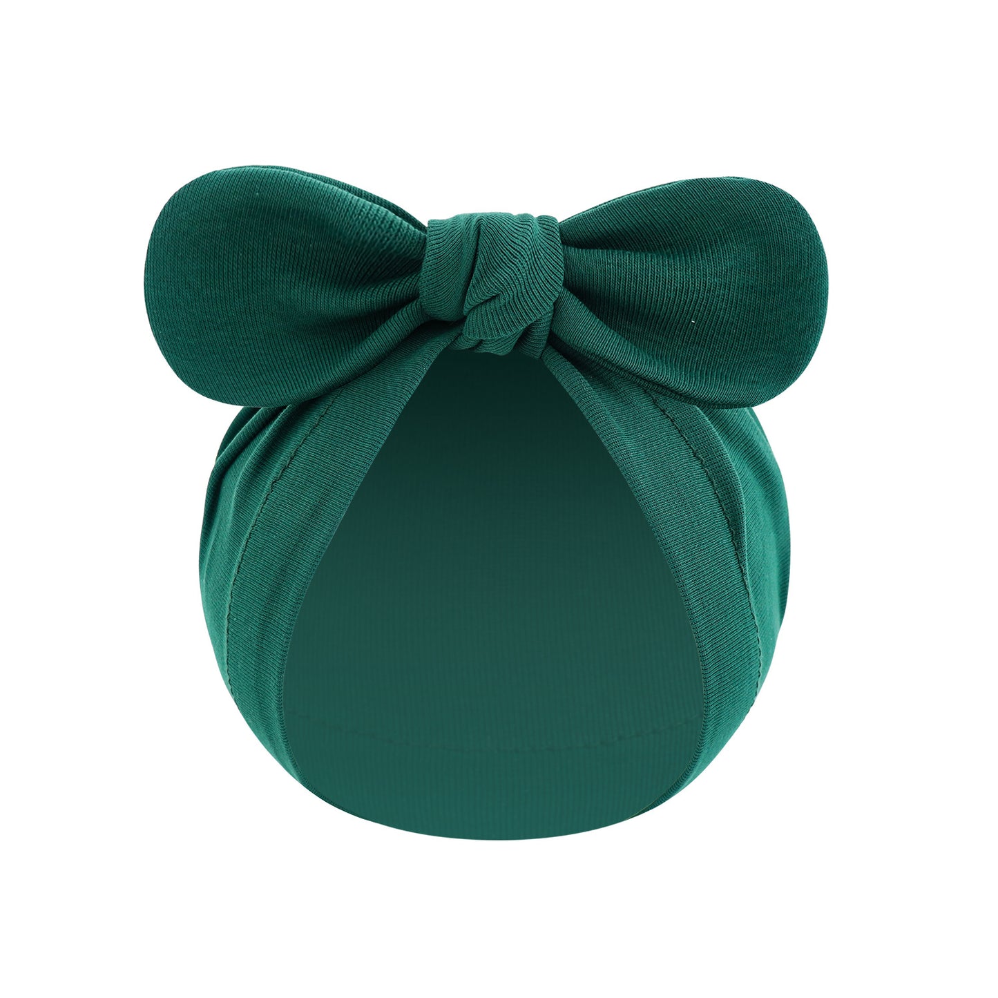 Solid Color Baby Bandana Knotted Pullover Hat