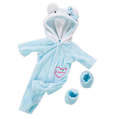 17-18 Inches Cartoon Reborn Doll Clothes 2-Piece Set(Only Clothes, no doll)