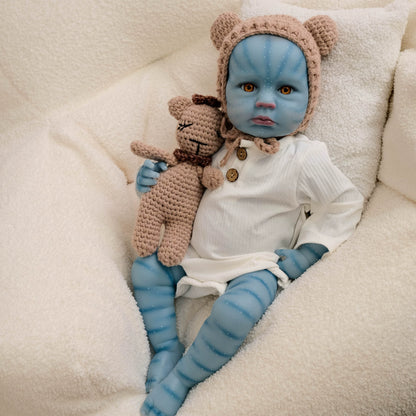 19 Inches Open Eyes Loulou reborn Baby Avatar