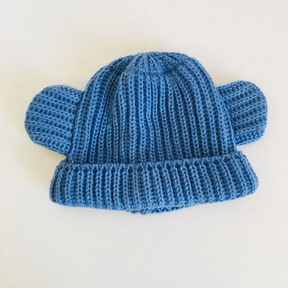 Plush Bear Hat for 12 Inches/30cm Reborn Dolls