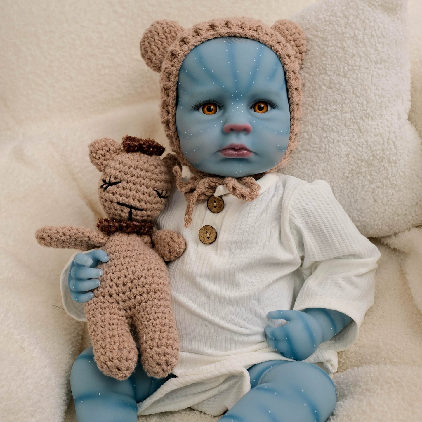 19 Inches Open Eyes Loulou reborn Baby Avatar
