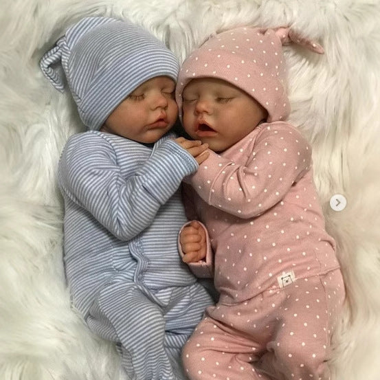 18 Inches Lifelike Realistic Renata and Jayleen Reborn Twin Girls
