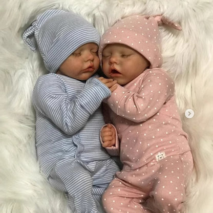 18 Inches Lifelike Realistic Renata and Jayleen Reborn Twin Girls