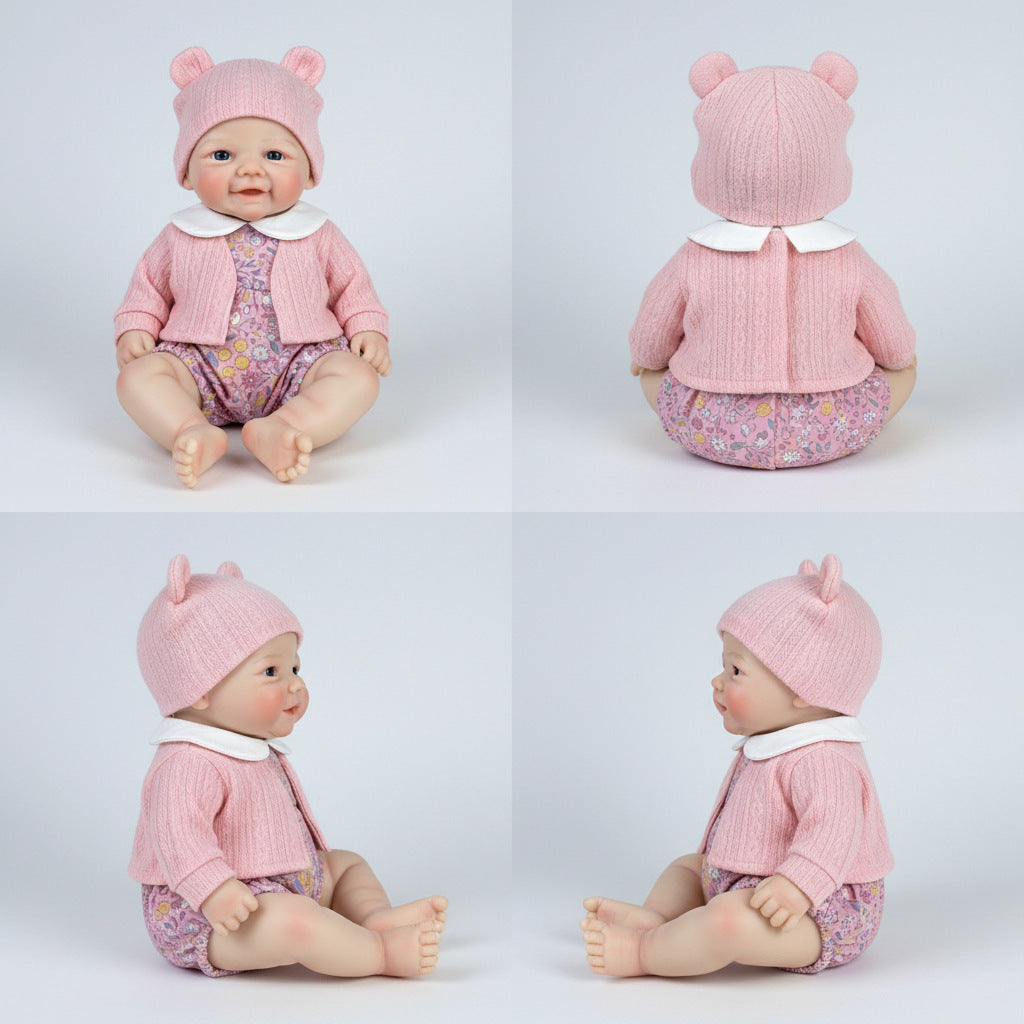 30cm Silicone Blue Eyes Reborn Baby Girl Vivienne