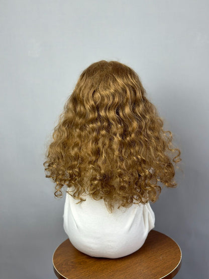 60cm Open Eyes Long Curly Hair Smile Reborn Doll Girl-Mila