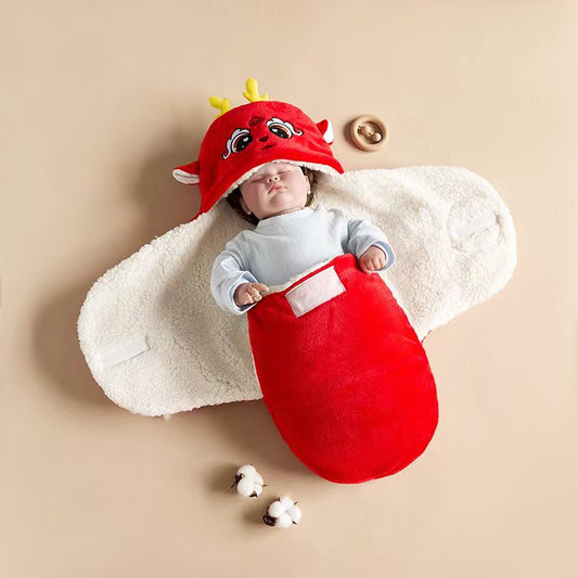 Cute Cartoon Plush Sleeping Bag for 20-24 Inches Dolls