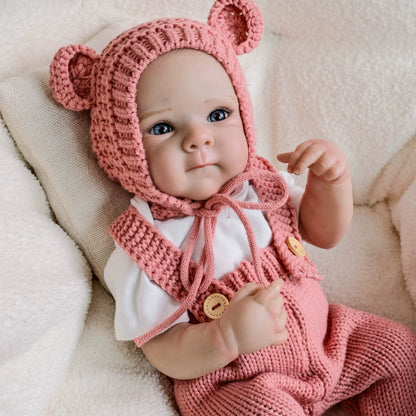 19 Inches Dora Blue Eyes Reborn Baby Girl-Bettie
