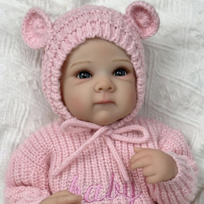45cm Lifelike Full Vinyl Body Bettie Reborn Baby Girl-Bettie