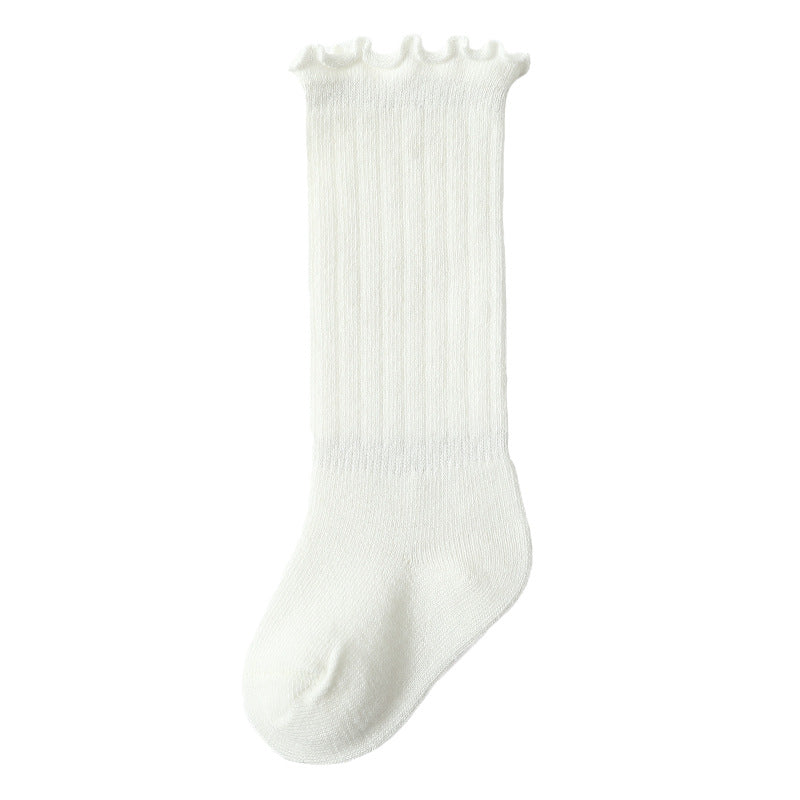Cotton knee-high socks for Reborn Dolls
