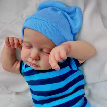 20 Inches Cute Closed Eyes Reborn Dolls Boys/Girls-Loulou