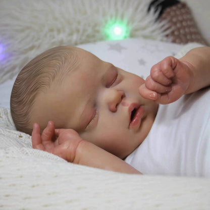 55 Cm Lifelike Closed Eyes Reborn Doll Alexis