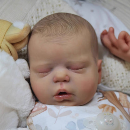 55 Cm Lifelike Closed Eyes Reborn Doll Alexis