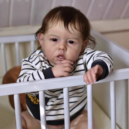 22 Inches Lifelike Short Hair Reborn Baby Liam