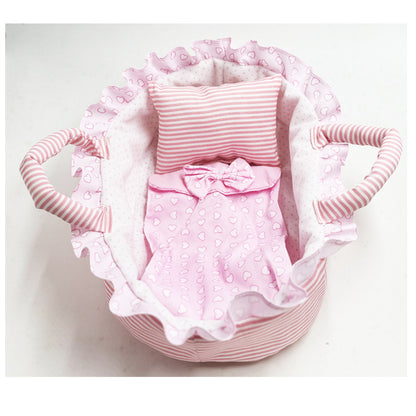 Carton Baby Carrying Basket for 12 Inches Dolls
