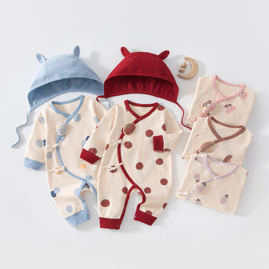 Cartoon Bodysuit and Hat 2-Piece Set for 18-22 Inches Reborn Dolls