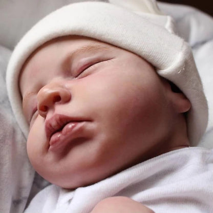 50cm Closed Eyes Soft Body Reborn Doll-Loulou