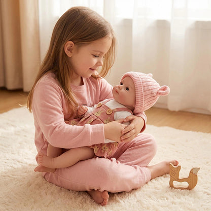 30cm Full Silicone Bettie Reborn Baby Girl in Pink Dress