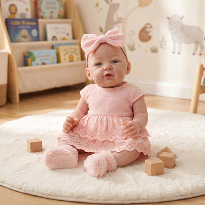 19 Inches Abigail Reborn Baby Girl in Pink Dress